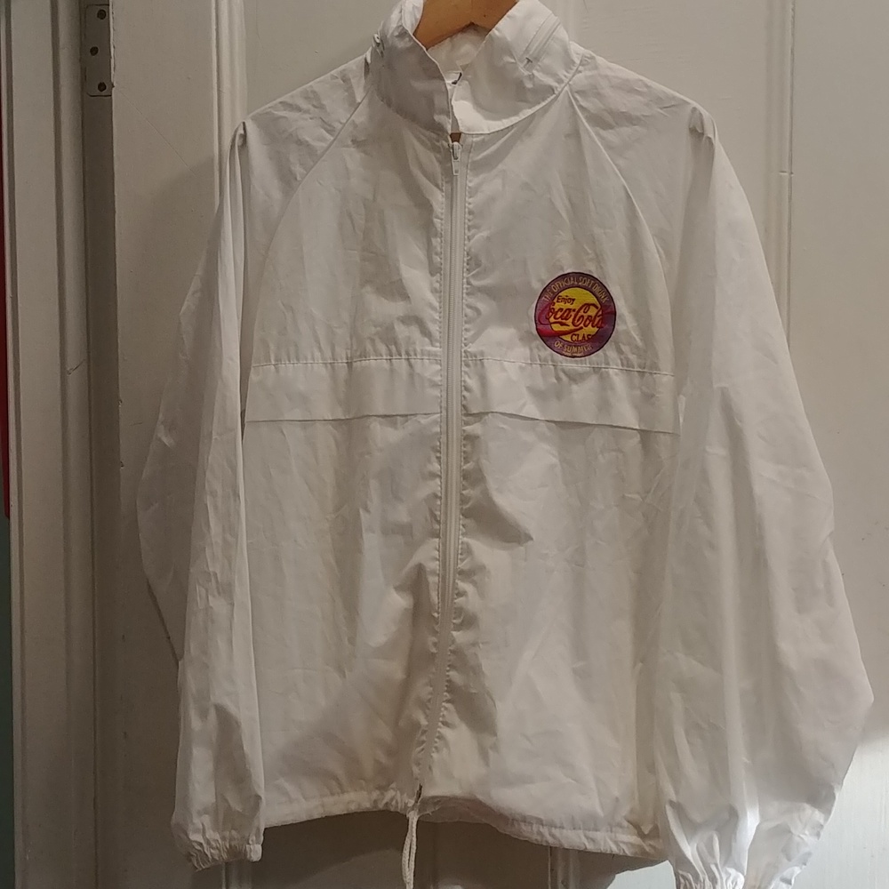 Vintage Coke Coca-Cola Jacket Men's Astro Sportswear Ltd. Toronto Windbreaker